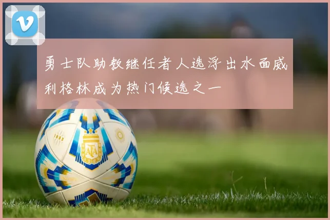 勇士队助教继任者人选浮出水面威利格林成为热门候选之一